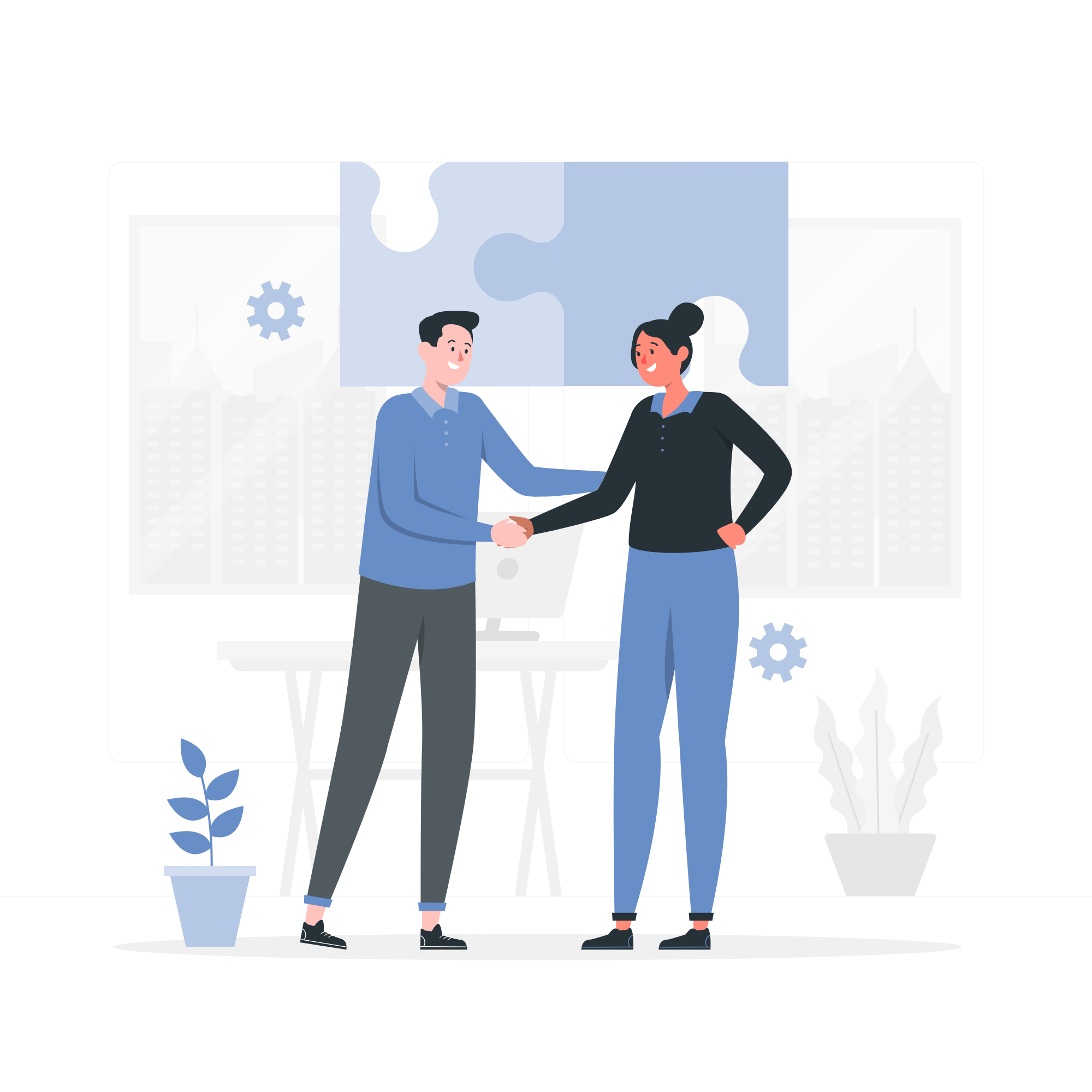 Illustration de contact